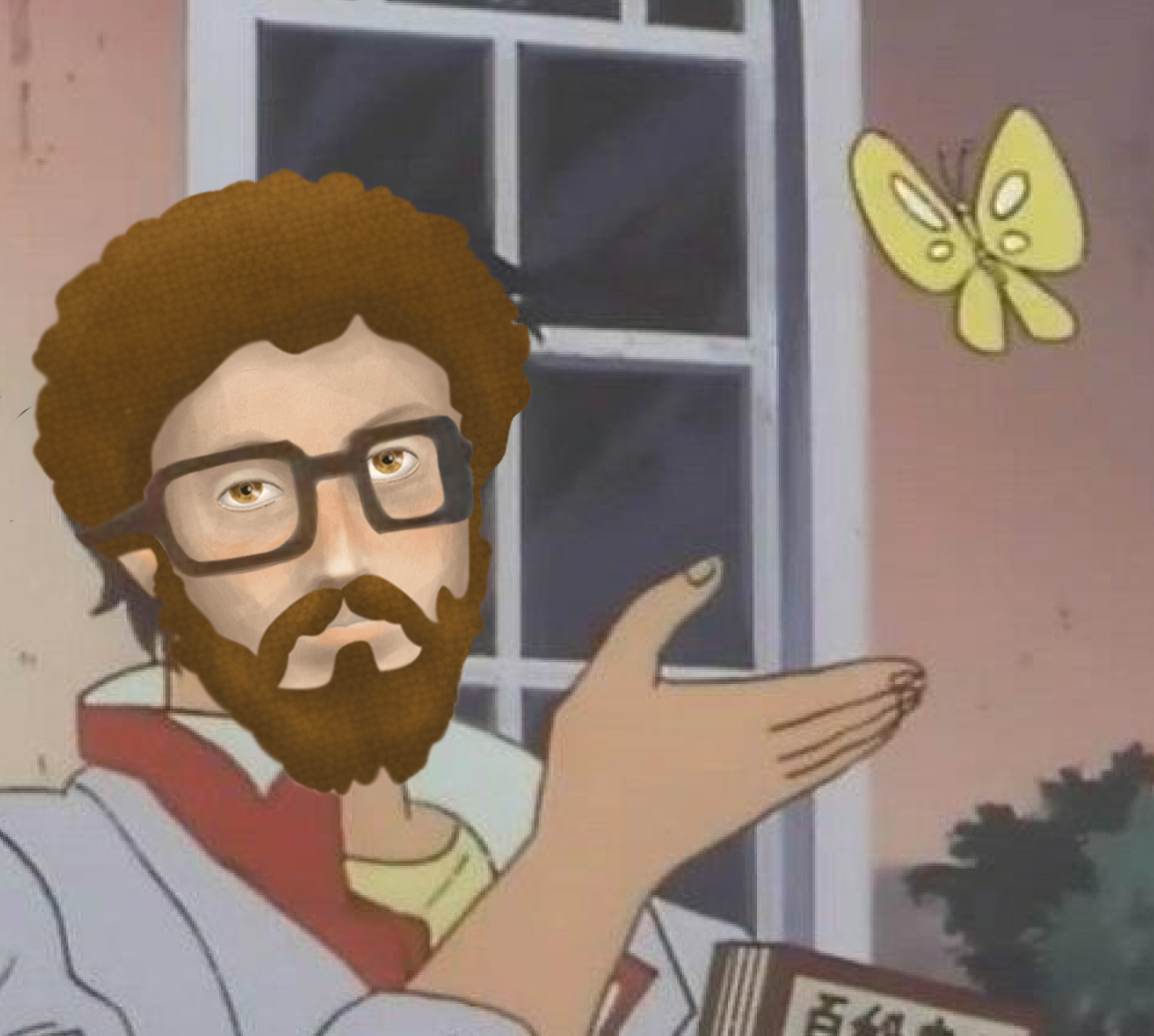 Marcus Aurelius 'Is This a Pigeon?' Meme Template