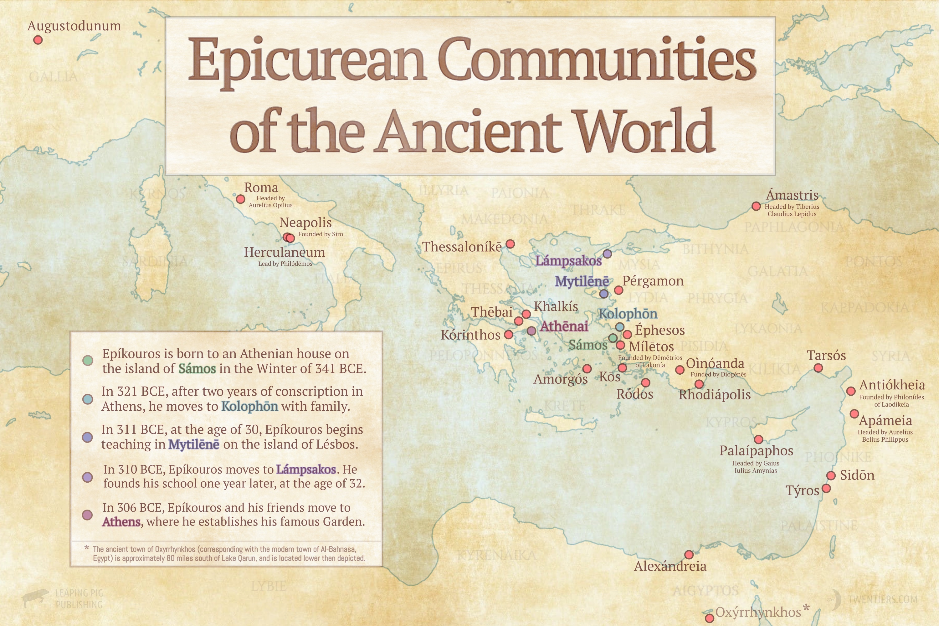 Epicurean Communities of the Ancient World